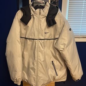 NWT Nike Mens XL Sportswear Coat White